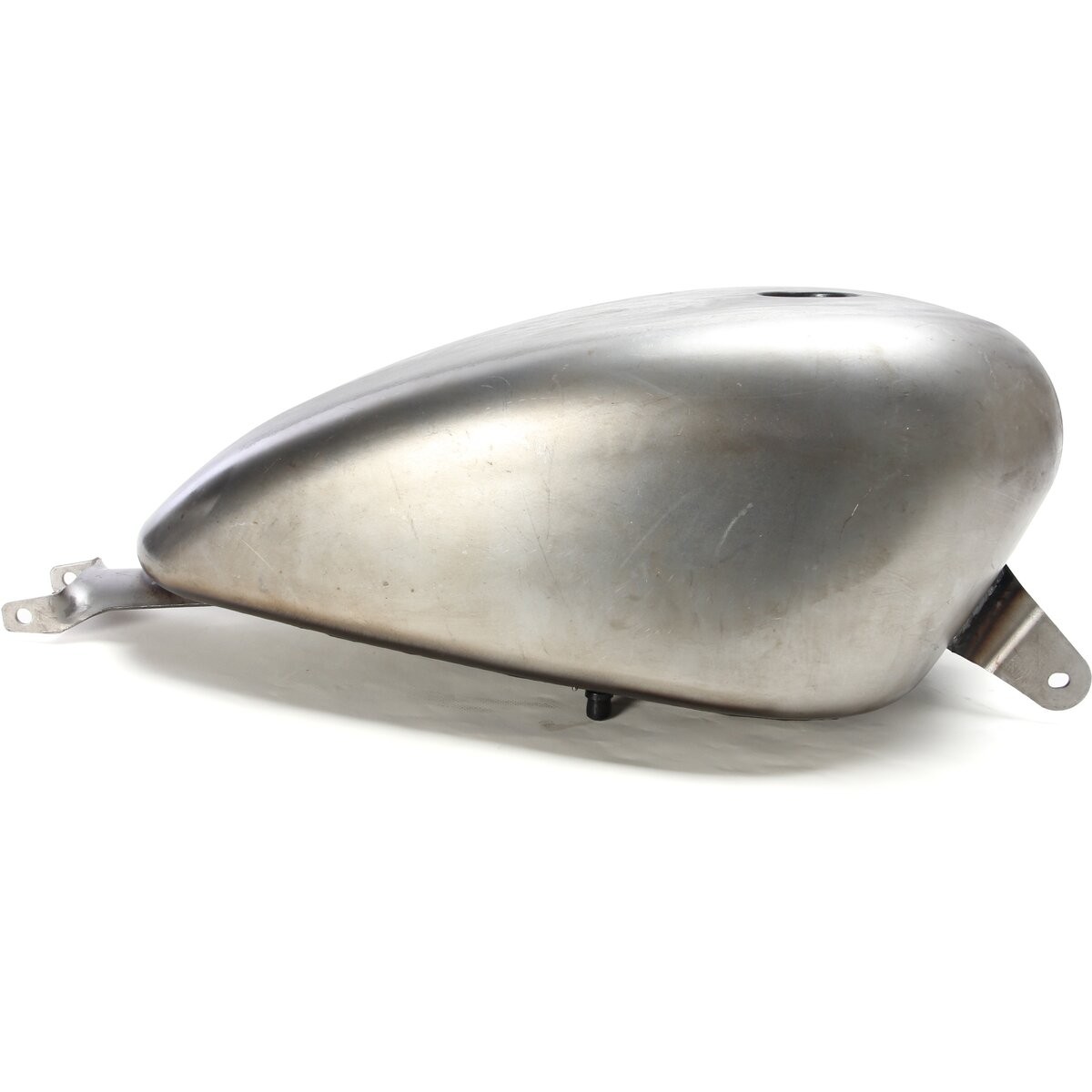Drag Specialties Raw Smooth Peanut Style Custom Gas Tank (3 gal.) – 0701-0838