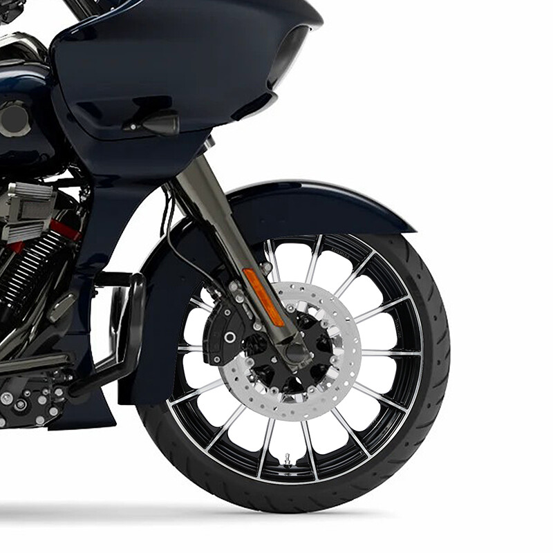 21” X 3.5” Front Wheel Fit For Harley Touring Road Street Glide 2008-2023 ABS