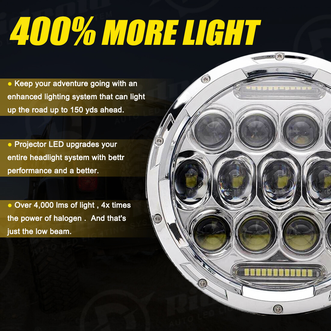 7″inch LED Headlight DHL For Harley Street Glide Special FLHXS FLHX Motorcycle