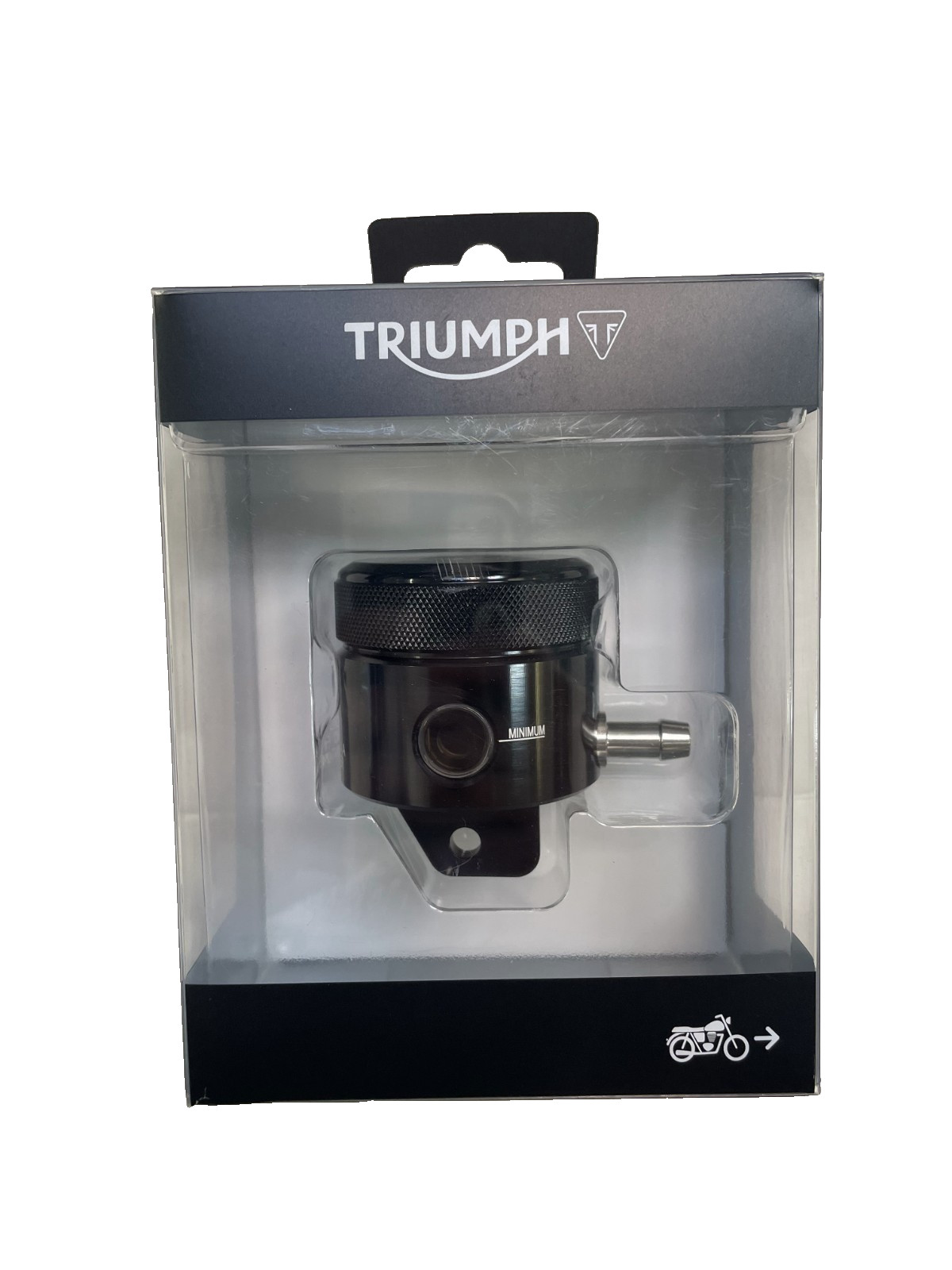 Triumph Street Scrambler & Street Twin Front Brake Reservoir Black #A9620119 NOS