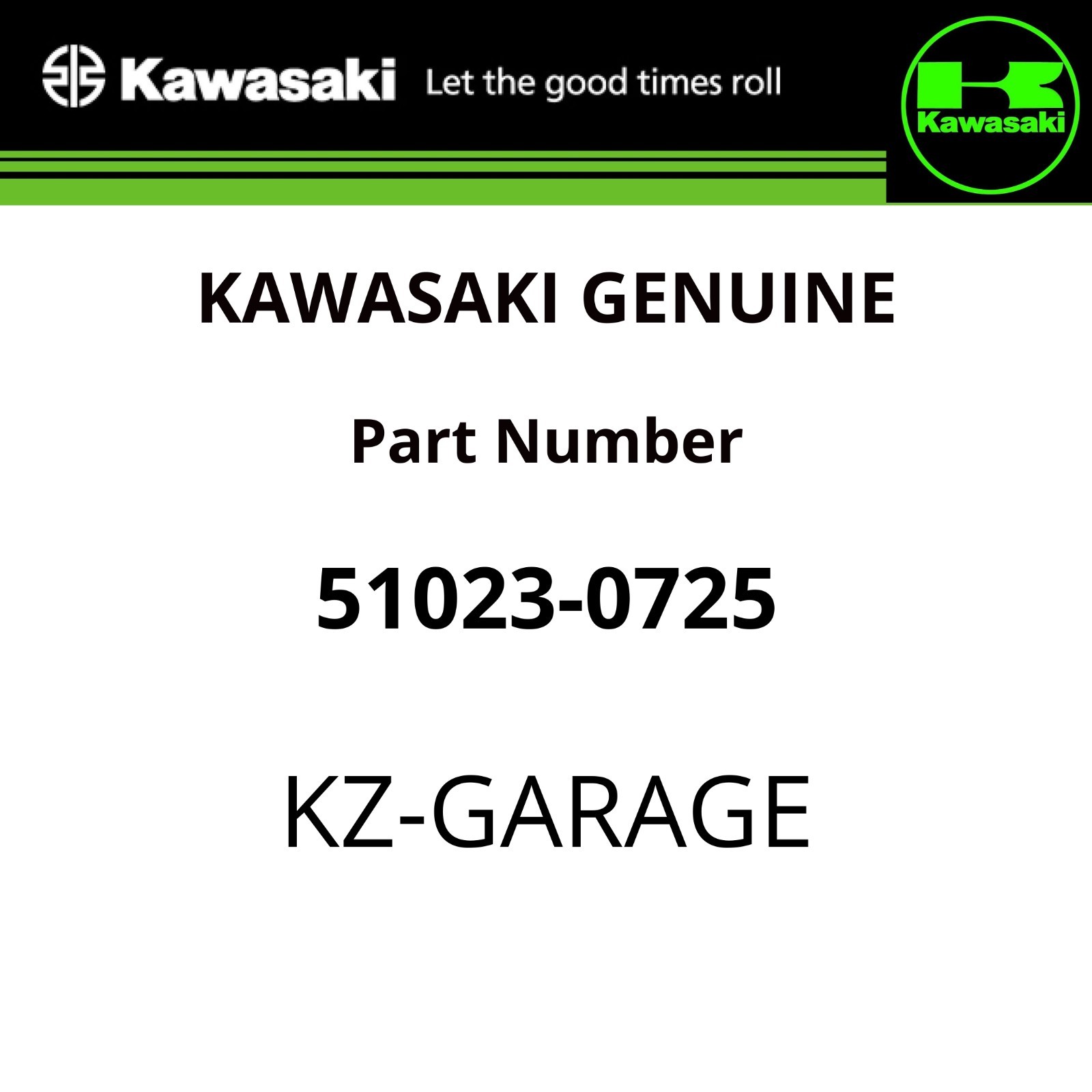 Kawasaki Genuine KZ650 KZ750 KZ1000 Fuel Tap Petcock 51023-0725 NEW