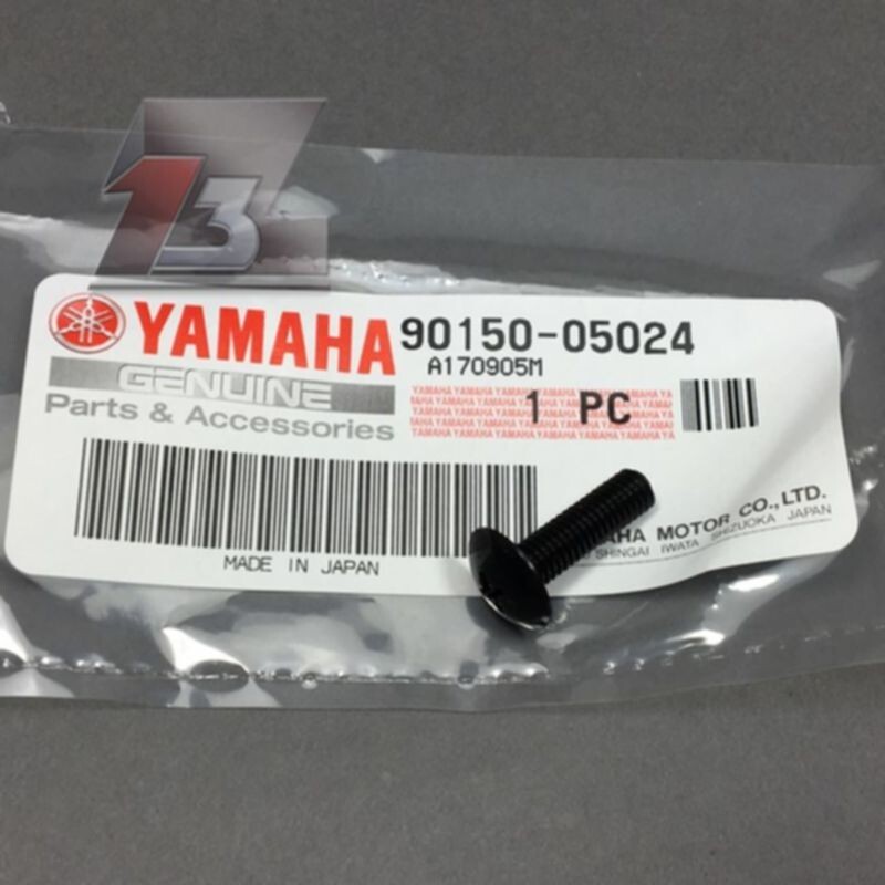 1pcs Genuine Yamaha Windshield Visor Bolt Screw 90150-05024 Japan OEM