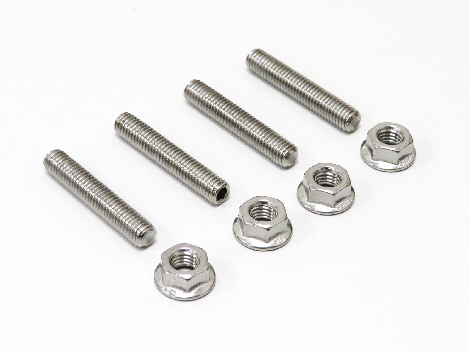 Stainless Steel Exhaust Studs & Nuts For Kawasaki VN 800 A 1995-2005