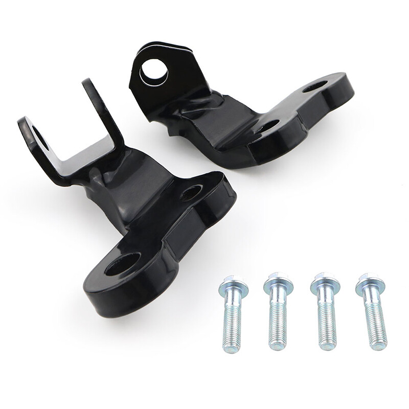 Fit For Suzuki DR650 1996-2024 Motorcycle Footpeg Footrest Lowering Mount Kit