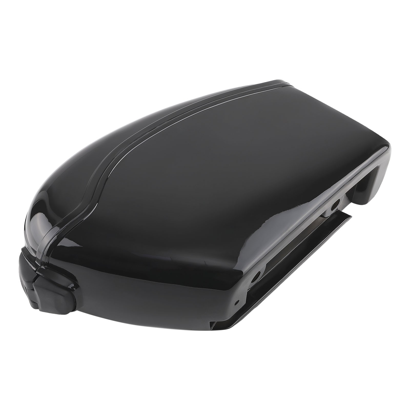 Red Turn Signal Saddlebags for Harley Honda Yamaha Cruiser Hard Storage Cases