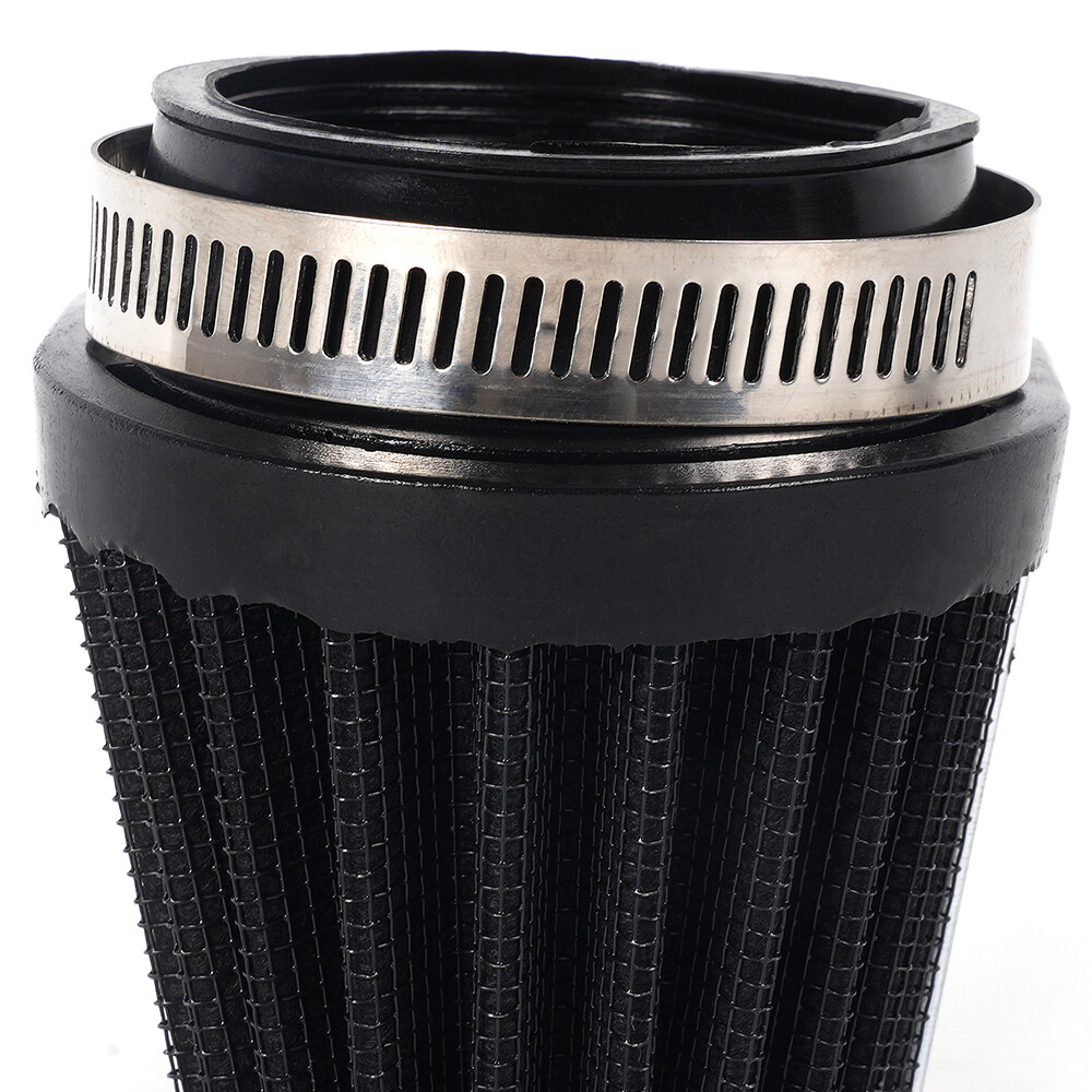 New Black 60mm Air Filter Pod Cleaner Fit For Bike Dirt ATV Quad Pit Motorcycle