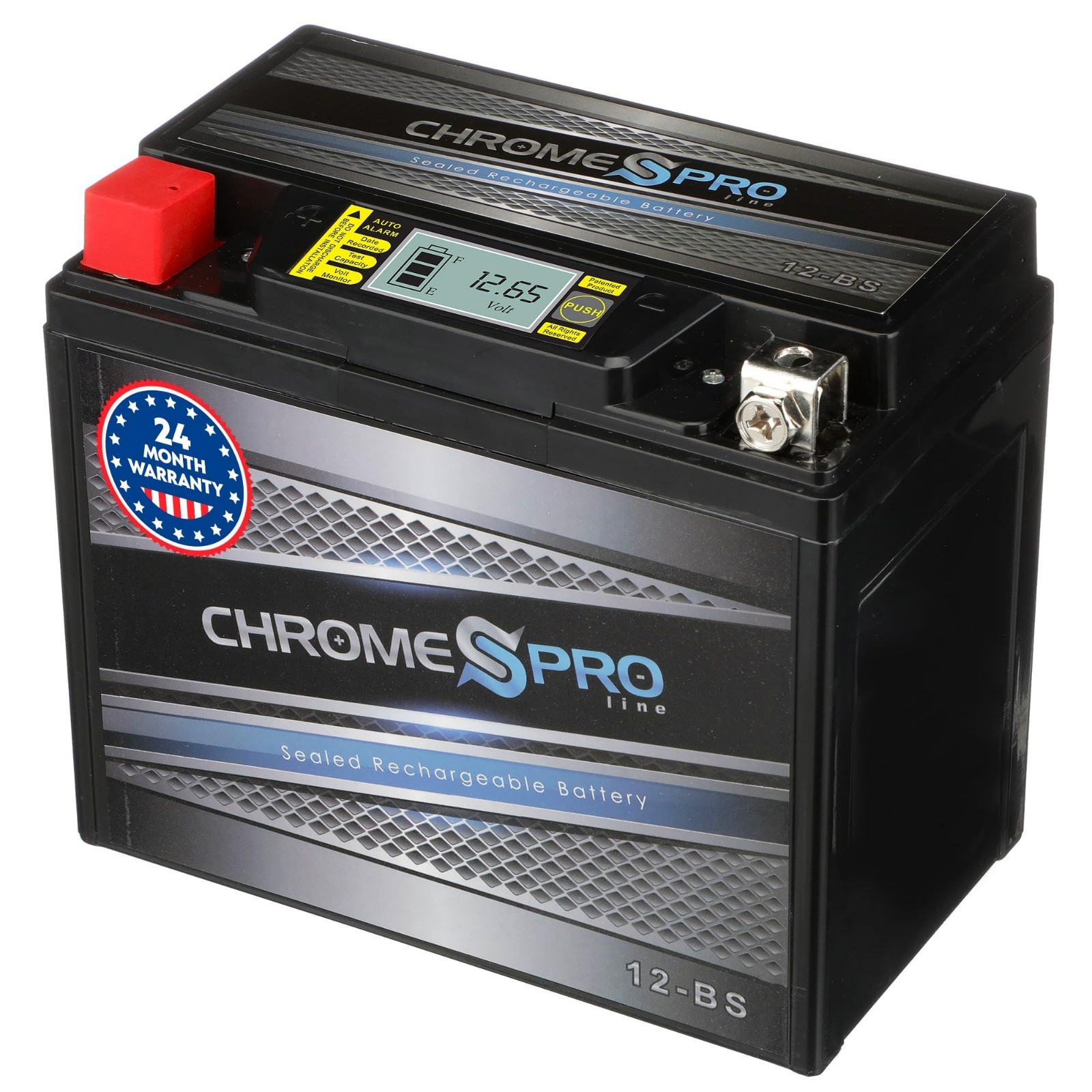 12V 10Ah Gel Battery with LCD Display – 180 CCA for ATV, Motorcycle, Scooter, UT