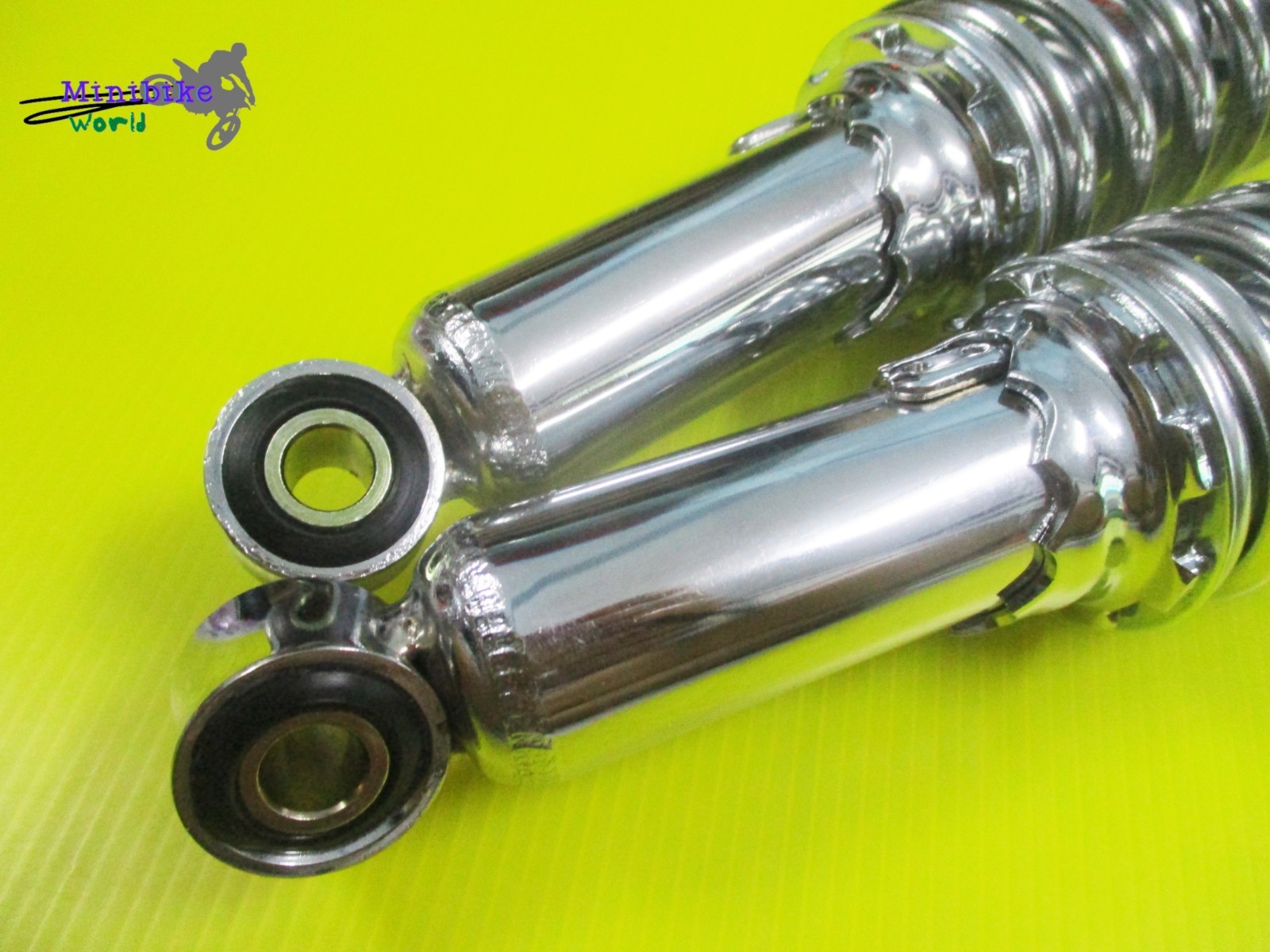 Fit YAMAHA RD250 RD350 YDS7 DS7 YR5 R5 REAR SHOCK SET 320MM.“CHROME SPRING” [mi]