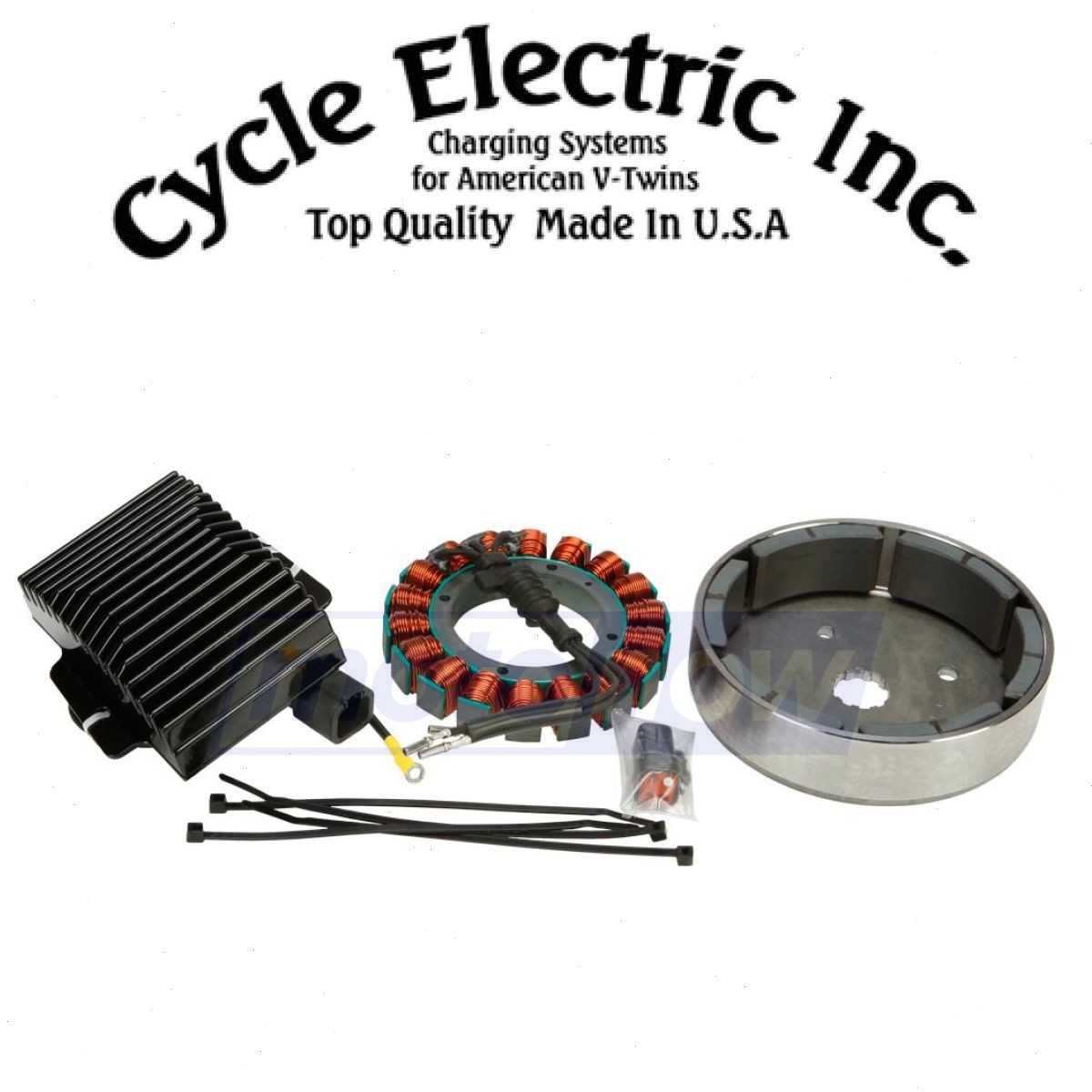 Cycle Electric 60 Series 38 AMP 3-Phase Charging Kit for 2001-2006 Harley rl
