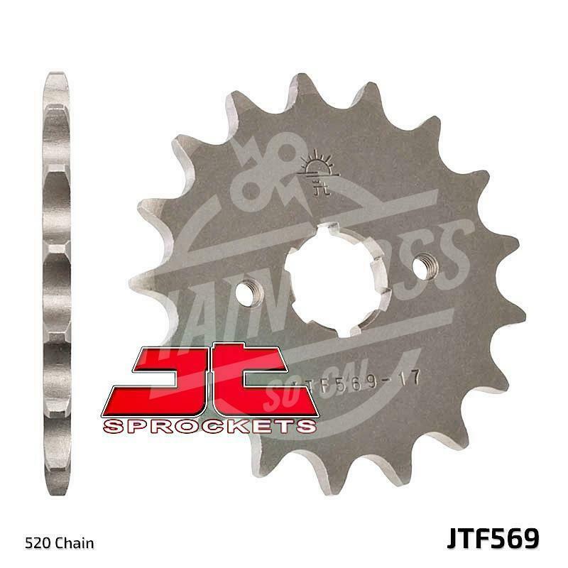 JT Sprockets 520 Front Sprocket Steel 13 Teeth Natural JTF569.13