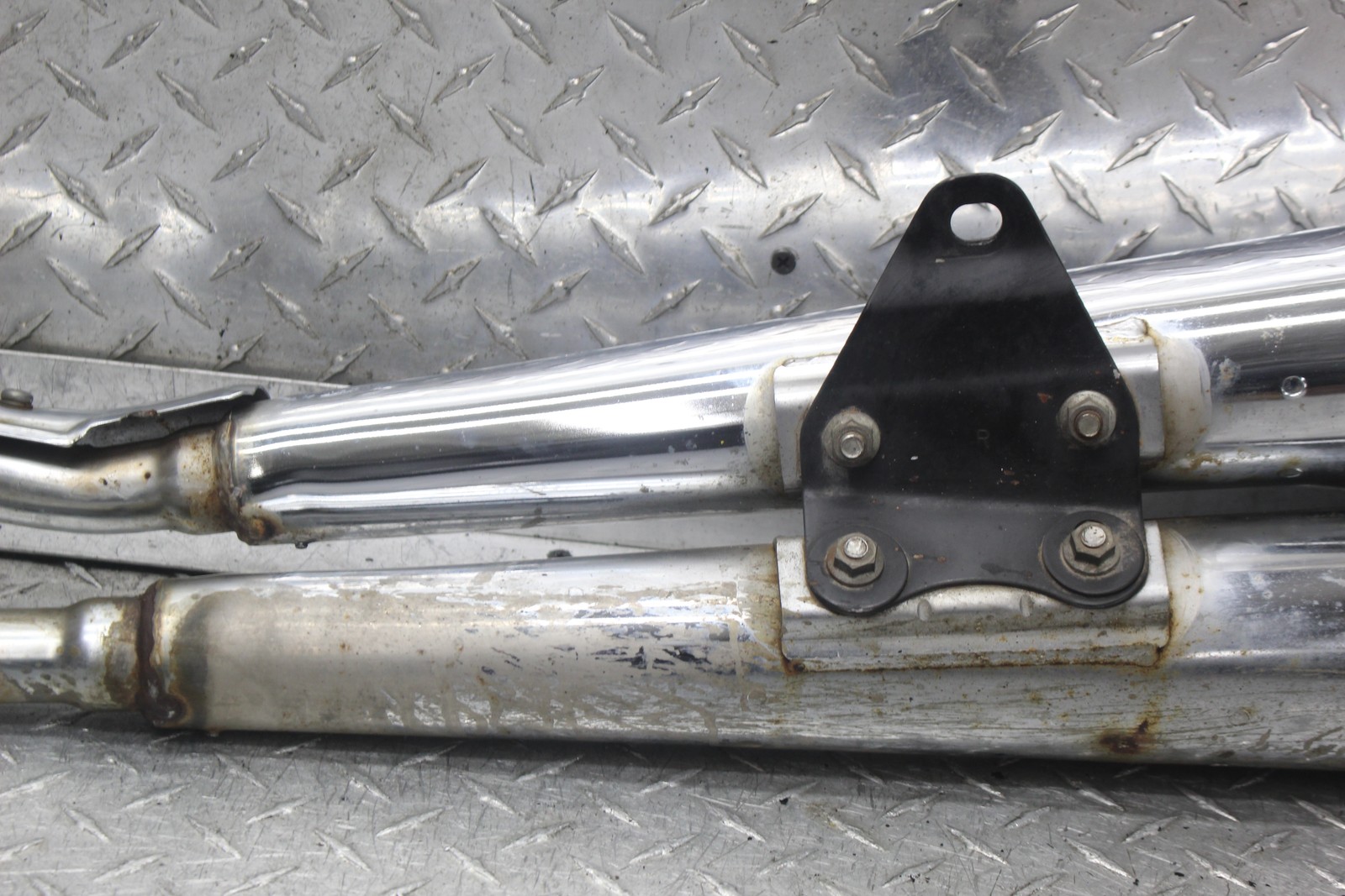 1980 HONDA CB650C CUSTOM EXHUAST HEADERS & MUFFLERS