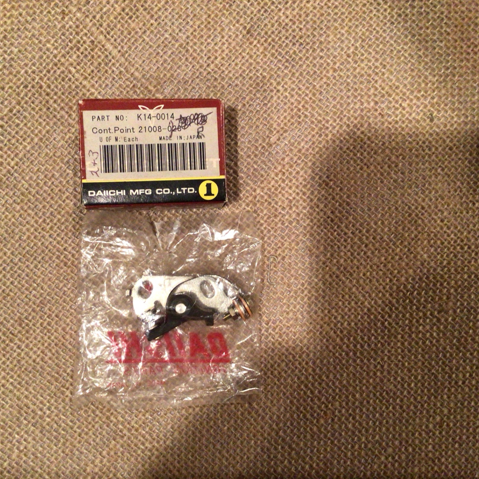 Daiichi 20-5047 OEM 21008-028 Kawasaki Contact Set Z1 Z1000 KZ750