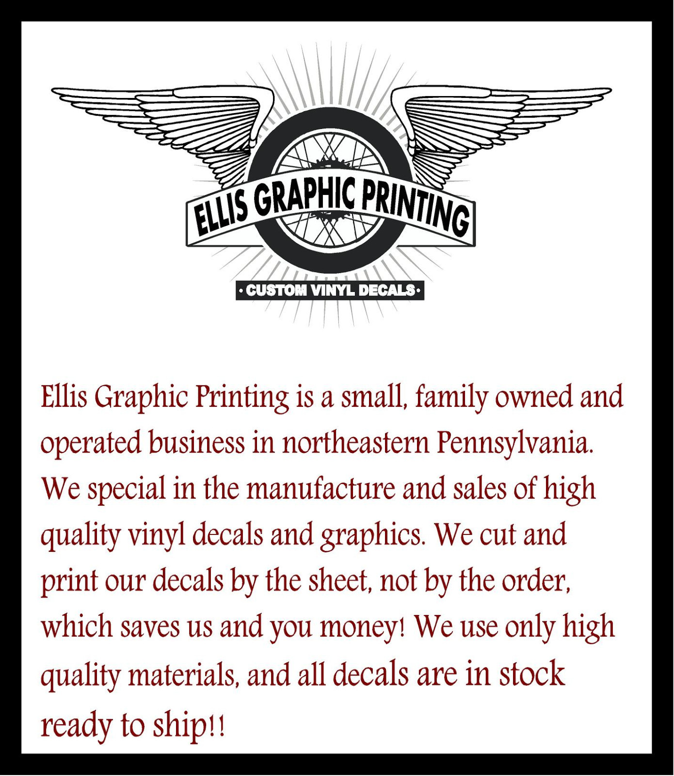 #k160 (1) 4″ Honda HRC Racing Decal Sticker Laminated Race Bike Sponsor