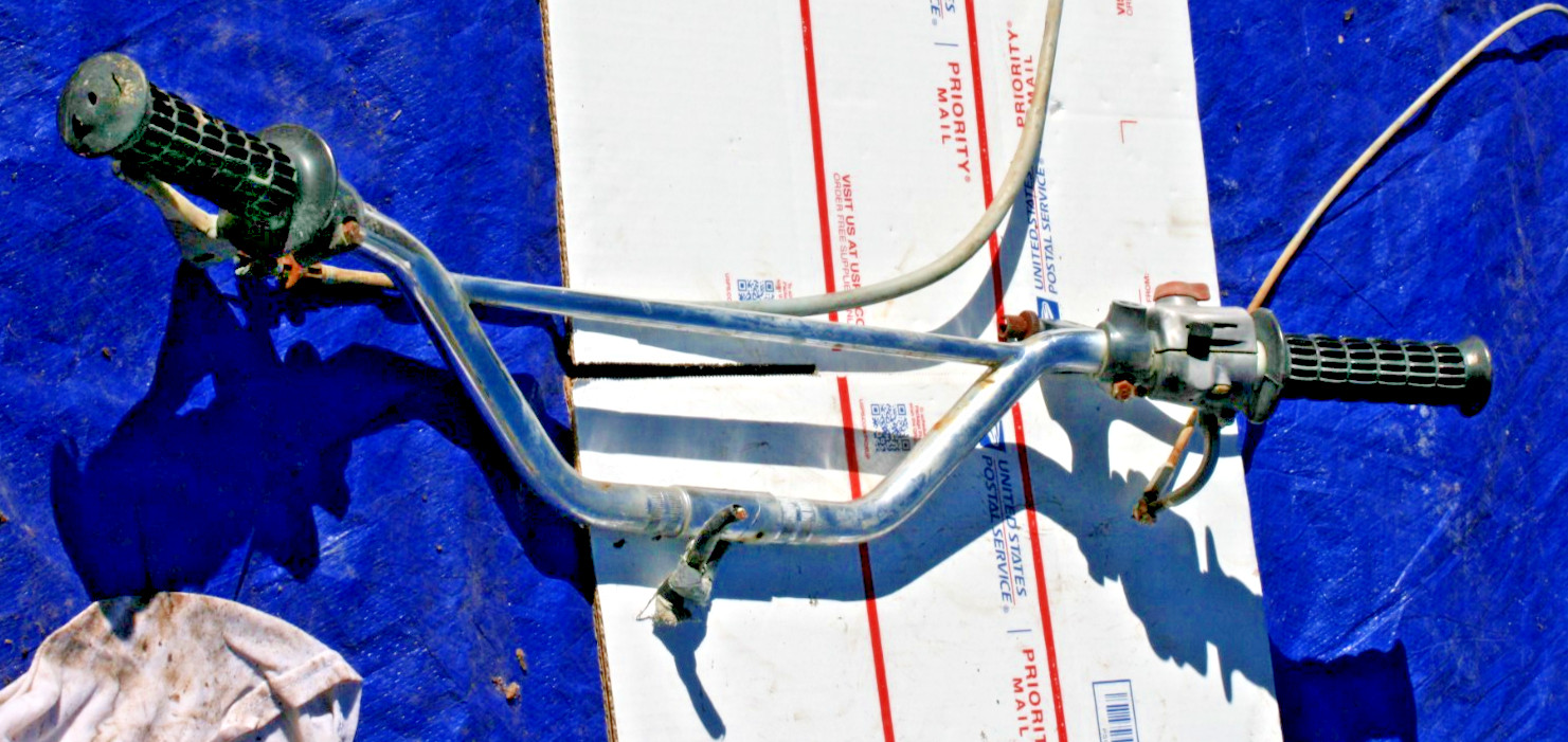 1969-72 HONDA SL350 OEM HANDLE BARS W/SWITCH (SEE BELOW)