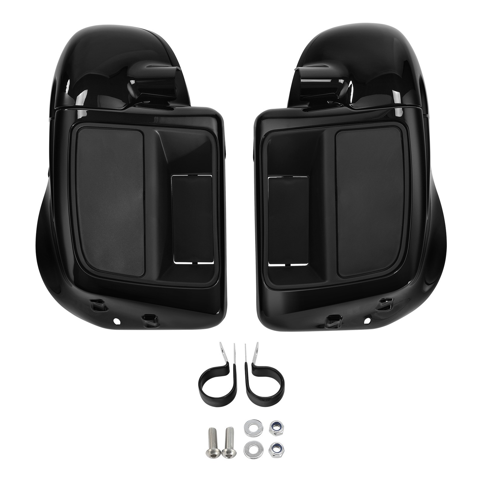 Left Right Side Lower Vented Fairing W/6.5” Speaker Pod Fit For Harley 14-24