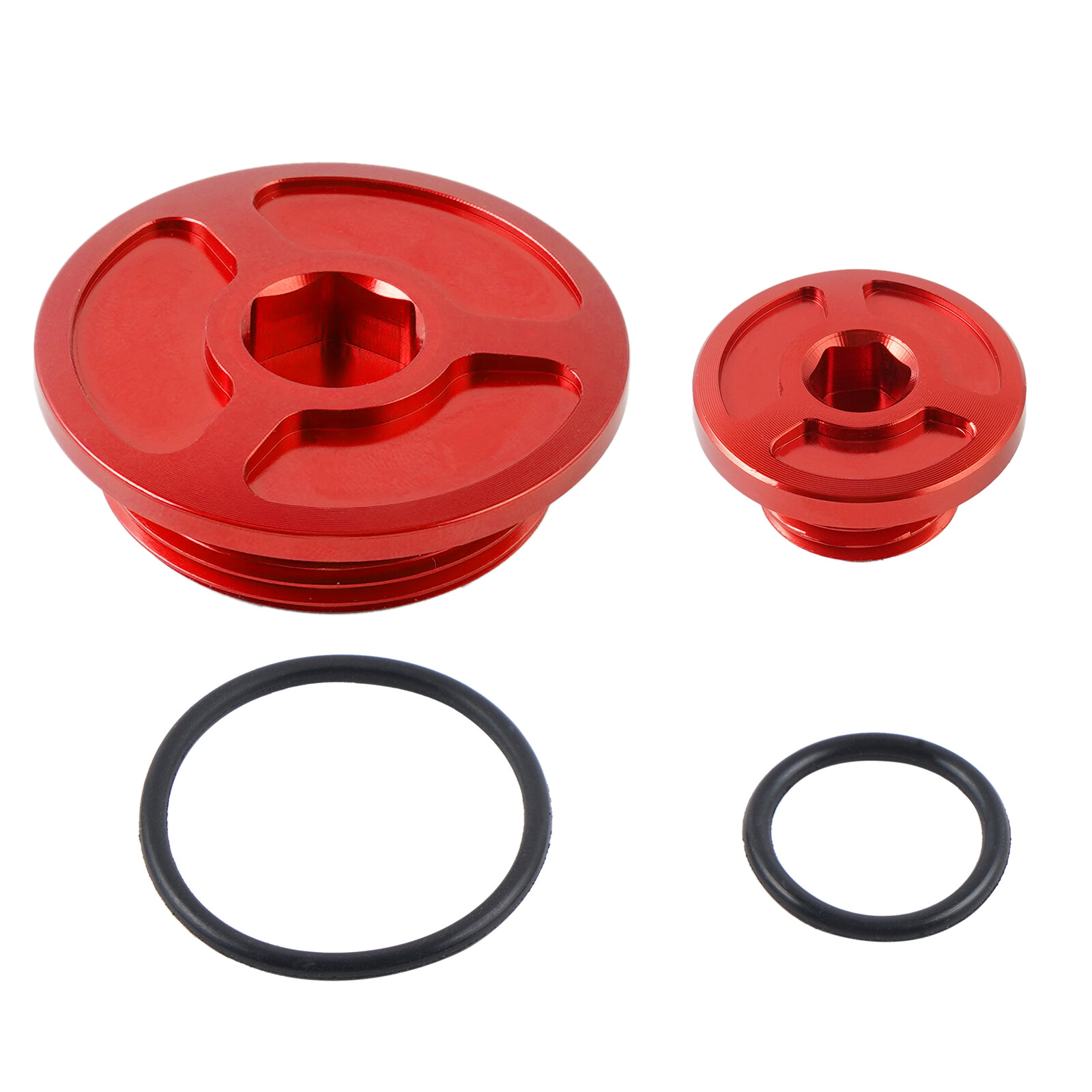 For Honda Crankcase Cover Plugs Bolts CRF450R 2002-2016 TRX 450R 450ER 2004-2009
