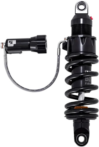 Prog 465 Monotube Rear Shock Damper 12.6in Black RAP Harley Street Bob S 114 21
