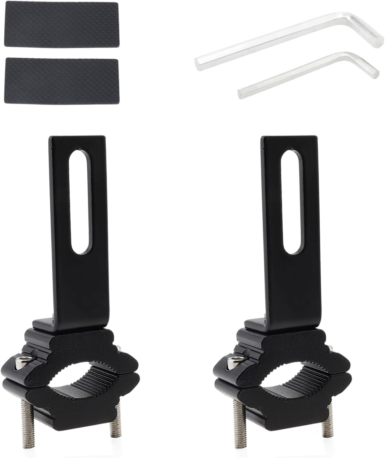 Light Bar Mount Brackets, Adjustable Spotlights Clamp (S), Aluminum ASize: Small