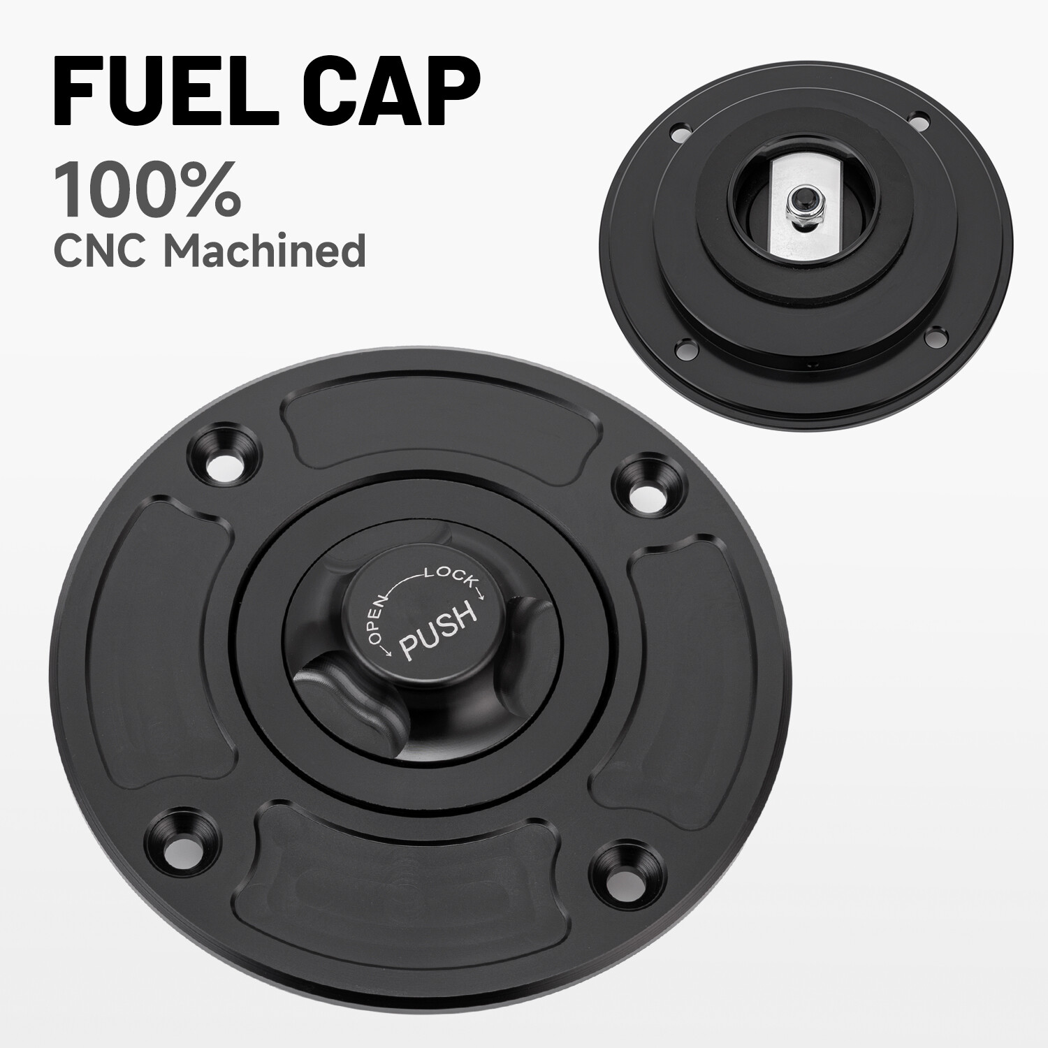 Motorcycle Keyless Fuel Gas Tank Cap For Suzuki GS600F 00-01 GSF1200 2000-2004