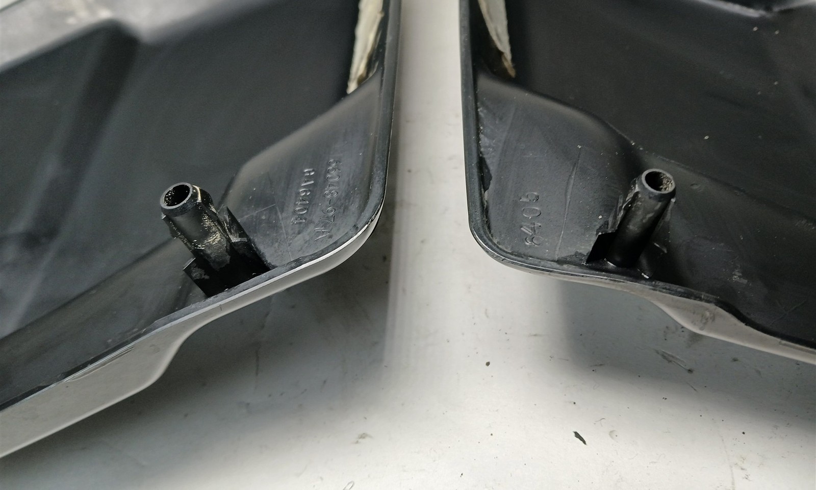 Harley-Davidson 2007 Road King Body Side Covers Vivid Black