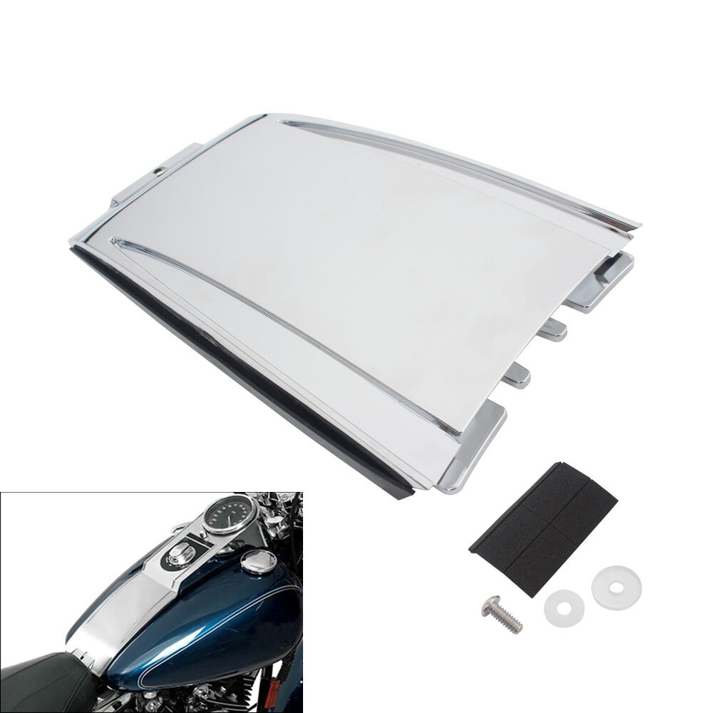 Fit For Harley Softail Heritage Springer Chrome Lower Dash Tank Panel Extension