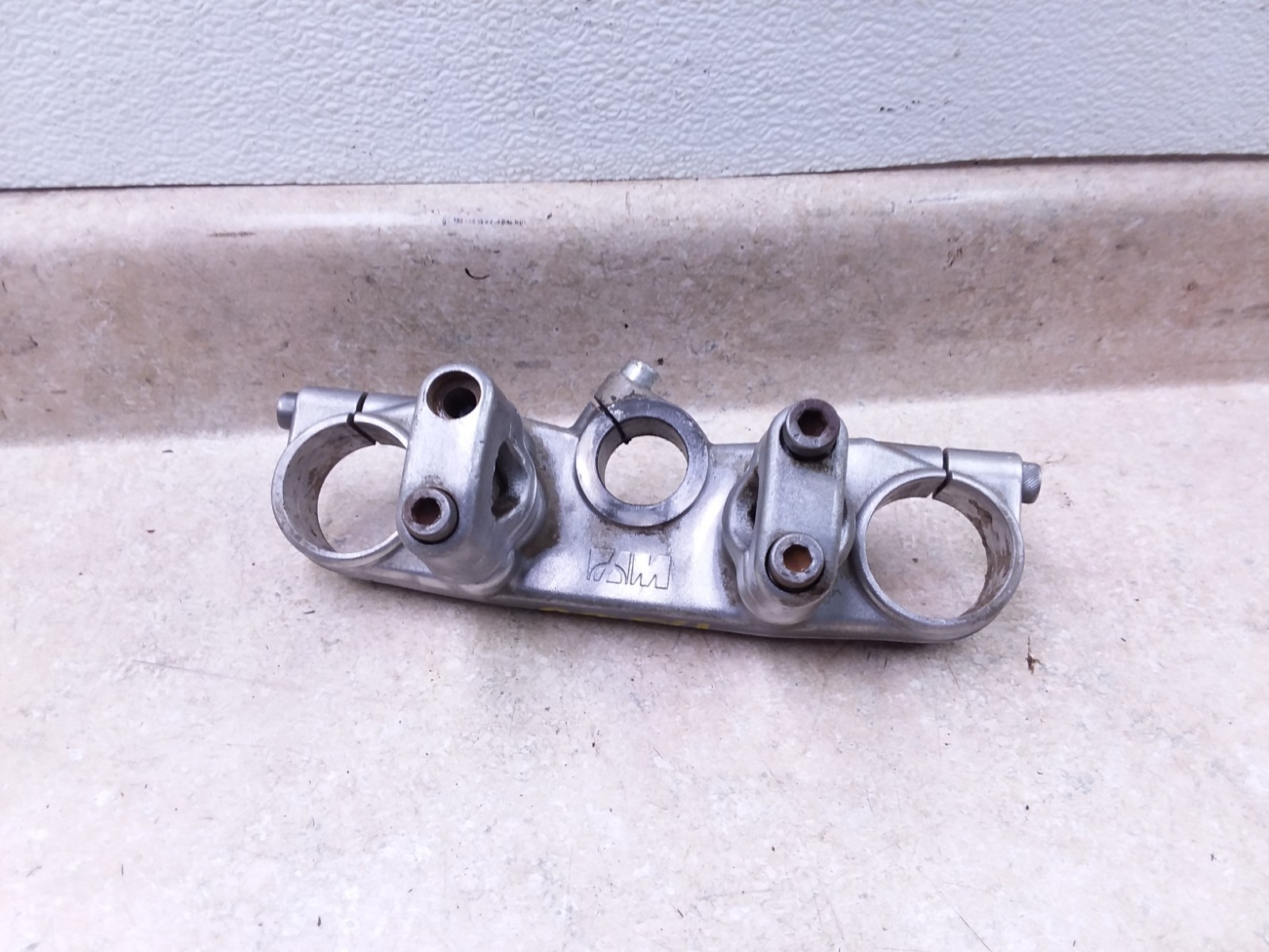 KTM 495 KTM495 OEM Top Triple Clamp MARZOCCHI 42mm BROKE BOLT 1983 RB184 ANX-D6