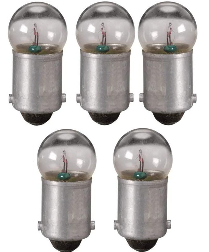 6V 1.7W 6 Volt 1.7 Watt Light Bulb Speedometer 5 PACK CL CT70 QT50 MOPED