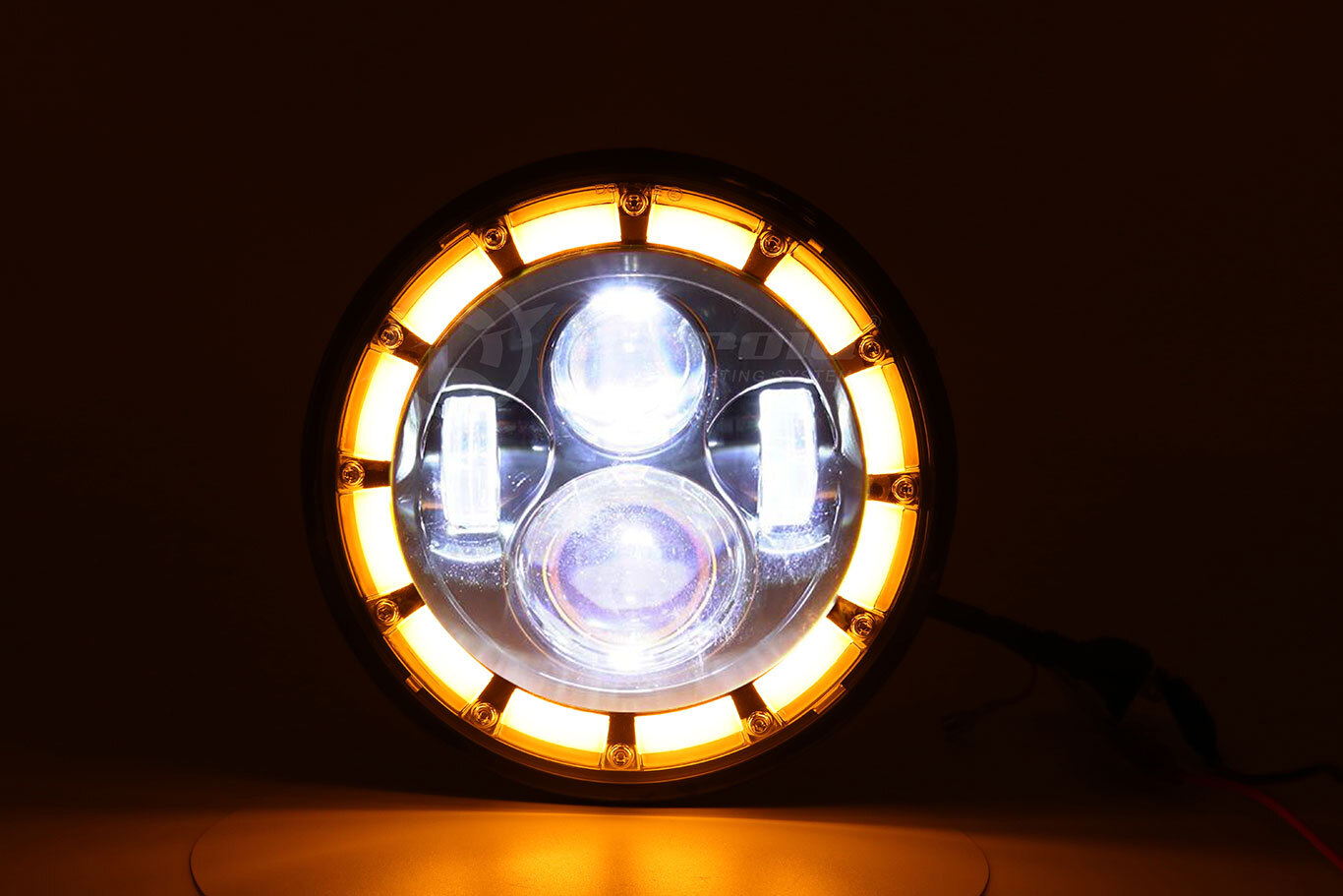 7″ LED Headlight For Harley Road King Street Glide Electra Glide Ultra Classic