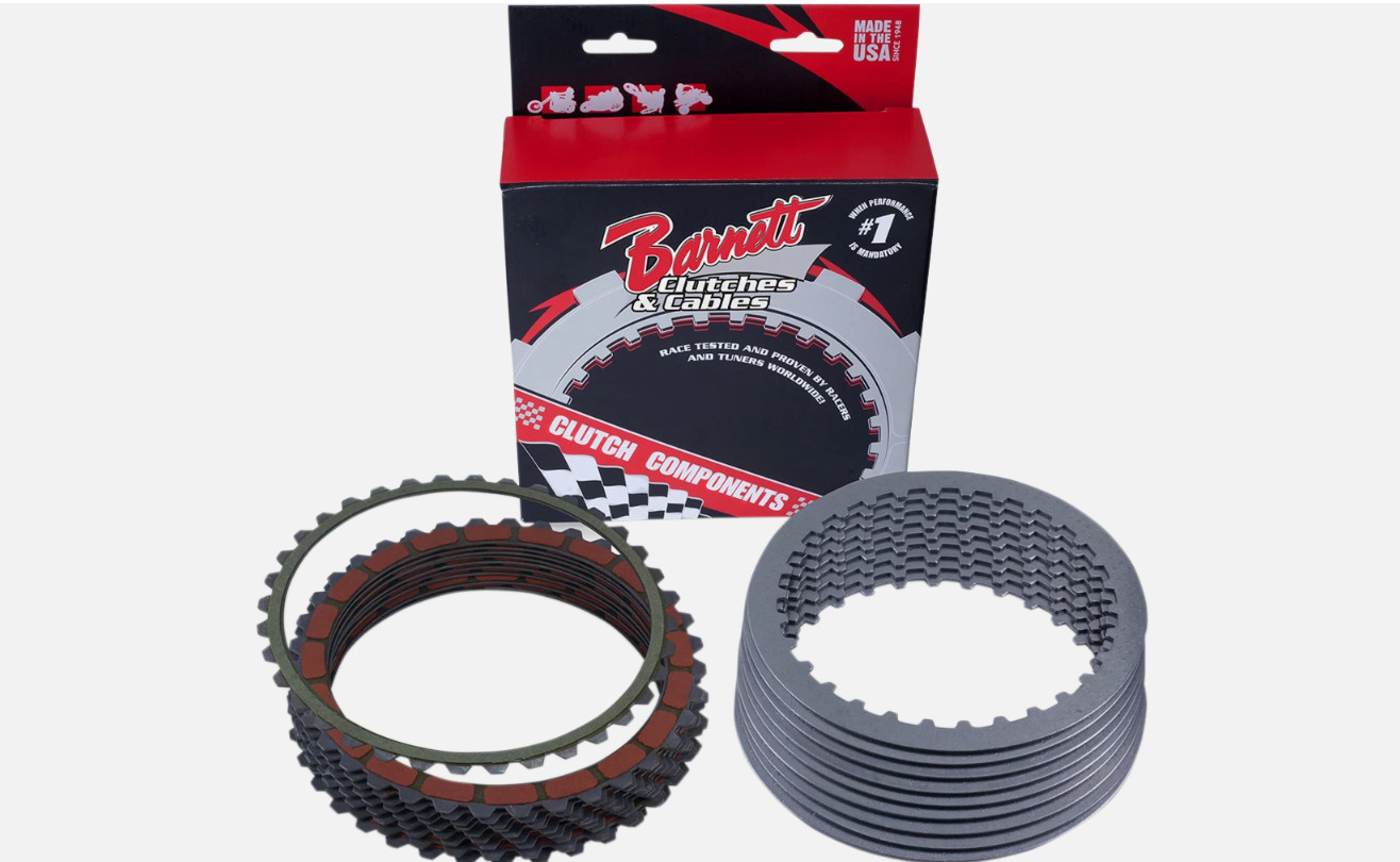 Barnett Carbon Fiber Clutch Plate Kit 306-85-40001 Victory Motorcycle OEM Set