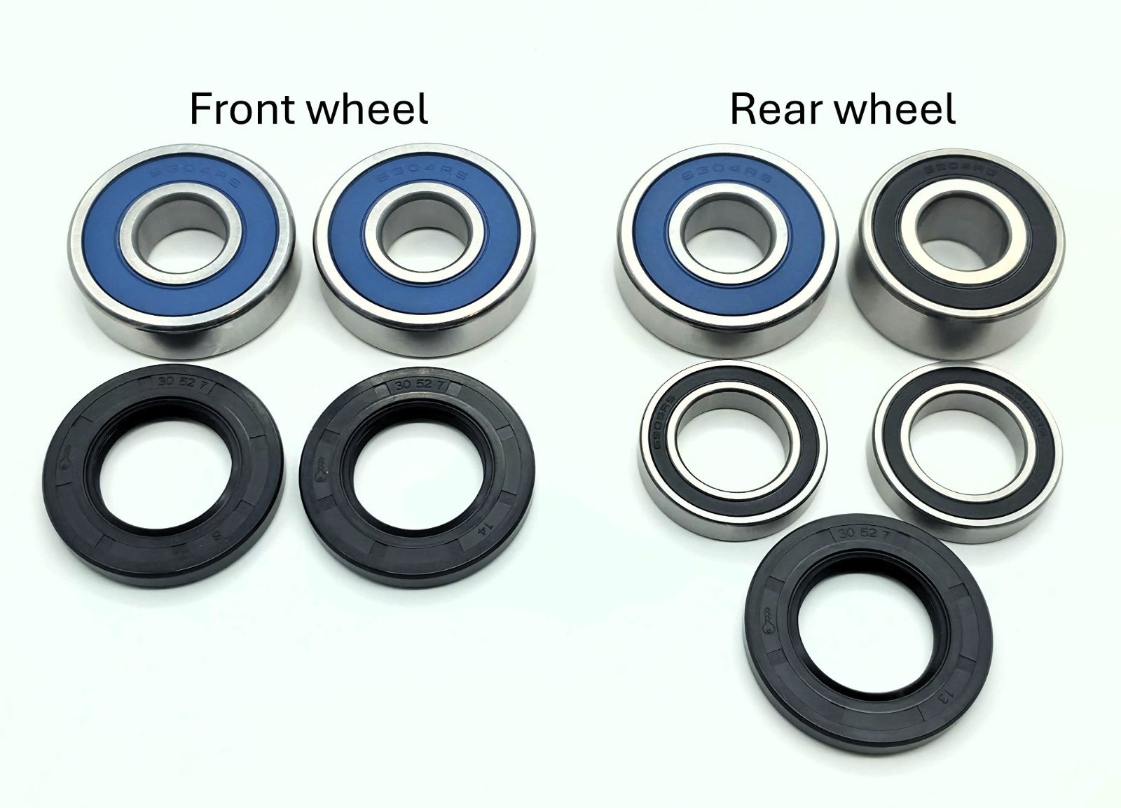 Honda VTX1300 All Models 2003-2009 Front and Rear Wheel Bearings And Seals