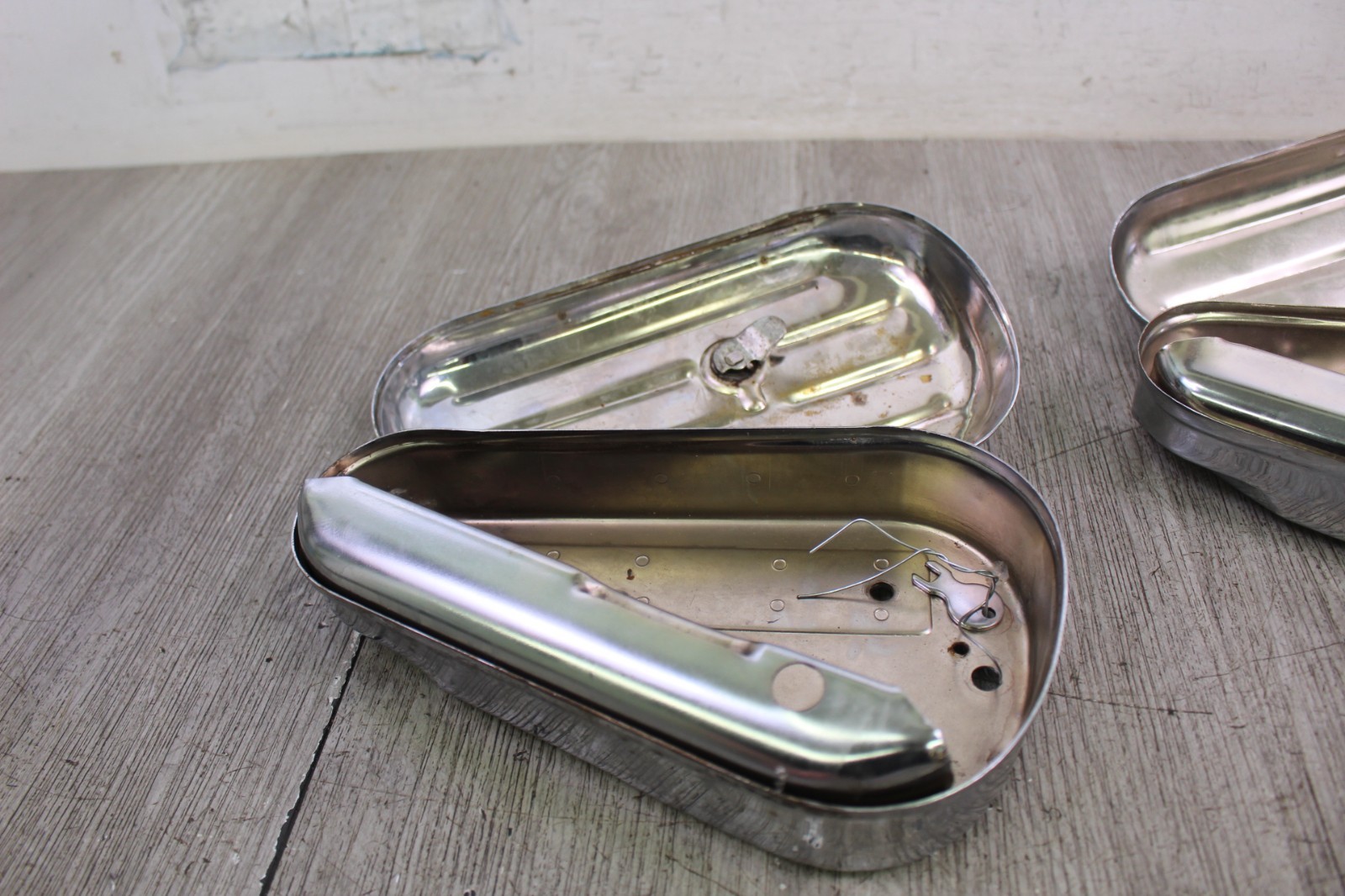 2000 Yamaha V-Star 650 Classic Left and Right Side Storage Boxes with Keys