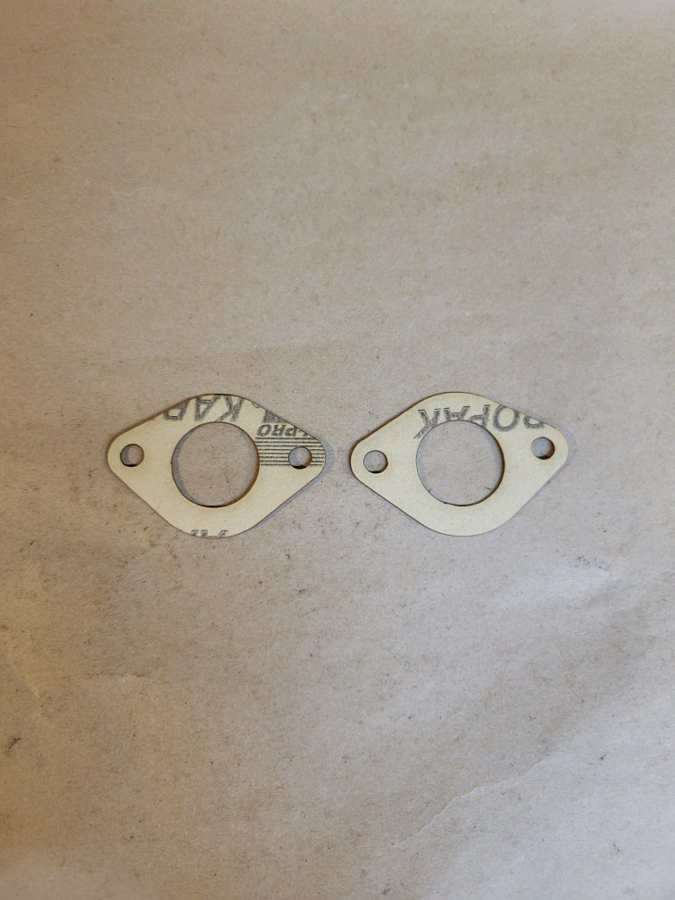 2pcs – HONDA 16229-107-306 CB100 CB125 SL CARBURETOR INSULATOR GASKET -USA Made