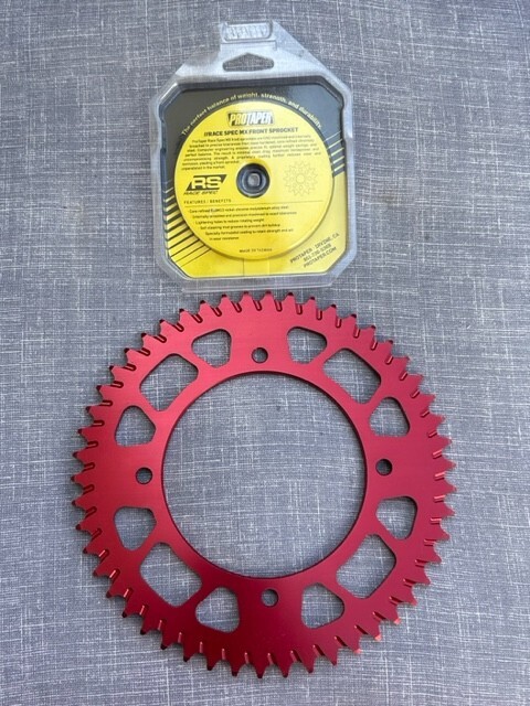 Pro Taper 2007-2026 Honda CRF150R/RB Front/Rear Sprocket Set 15 Tooth & 50 Tooth