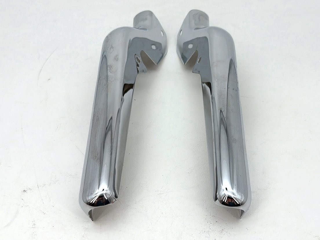 01 Harley Touring FLHR Road King OEM Left Right Saddlebag Fender Struts Brackets