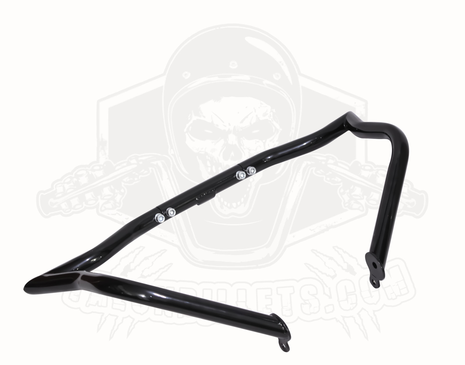 BLACK ENGINE GUARD HIGHWAY CRASH BAR 4 TOURING HARLEY ROAD KING GLIDE 2009-25
