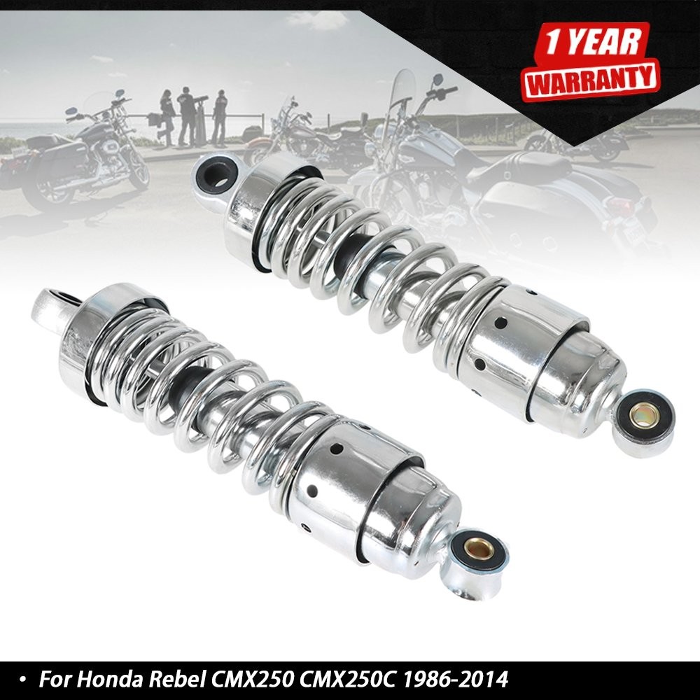 ✅Pair Rear Shocks Absorbers Suspension 1986-2014 For Honda Rebel CMX250 CMX250C