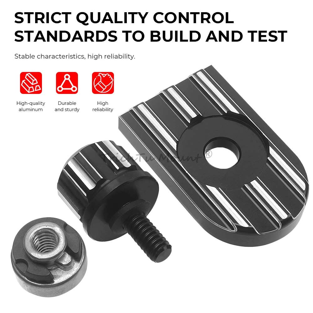 Rear Fender Seat Screw Bolt Seat Nut Tab Kit Cover For Harley XL Touring Softail