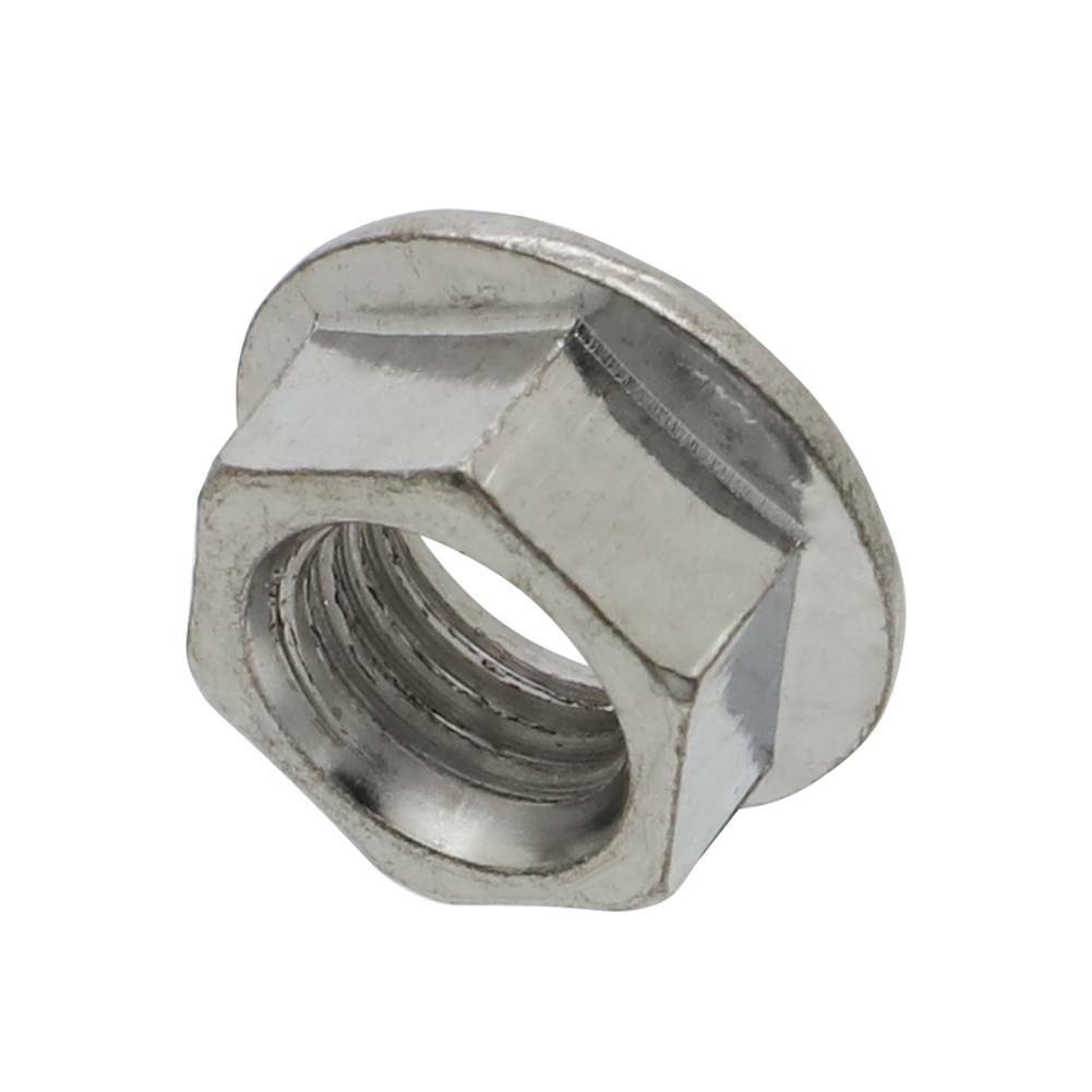 4 X M10x1.25 Exhaust Stud & Serrated Nut Manifold Flange For Toyota Honda Nissan