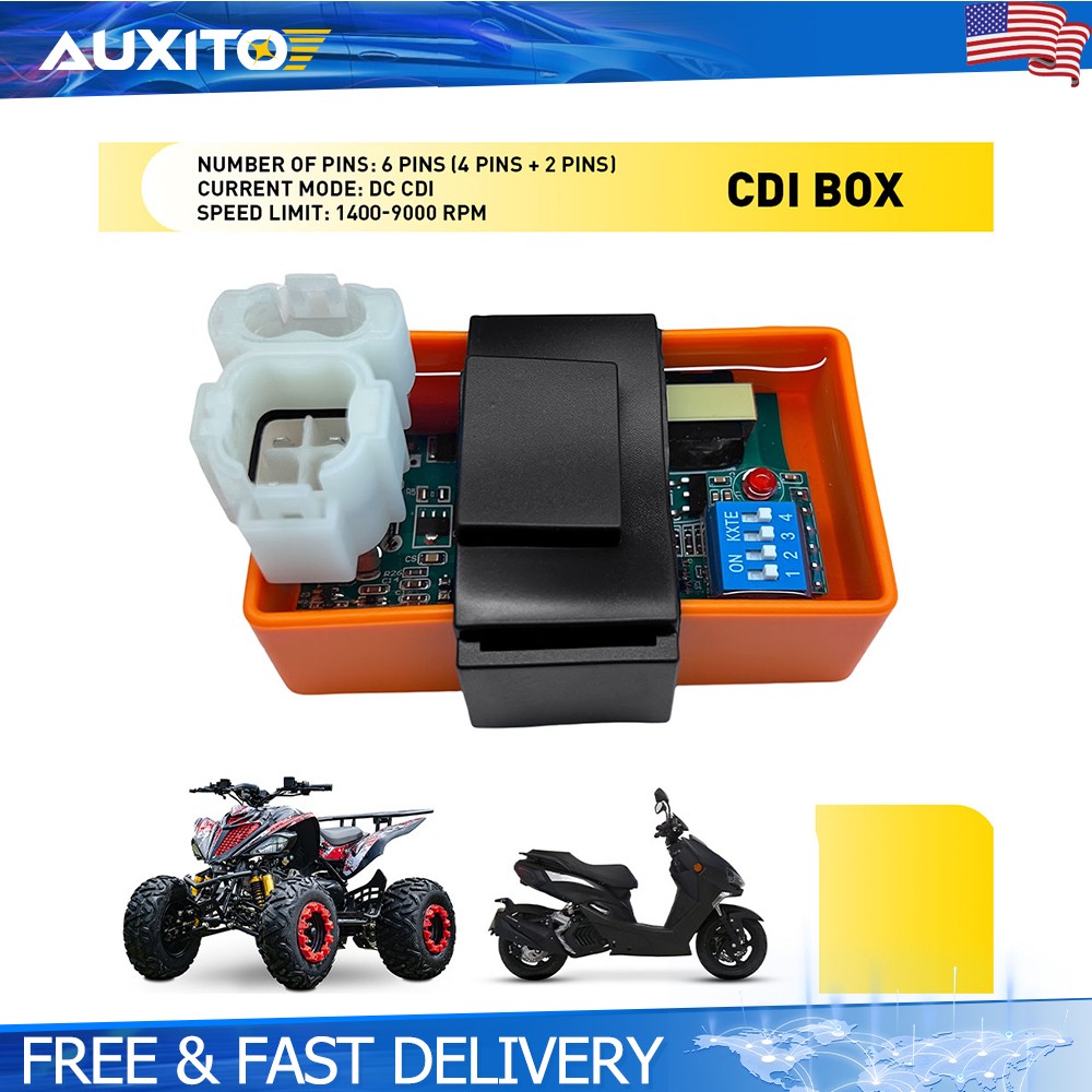 Upgrade DC CDI Box Adjustable Timing For GY6 50cc 125cc 150cc 250cc Scooter ATV