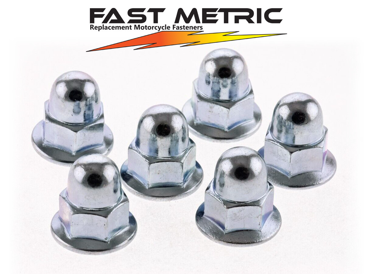 Metric M8-1.25 Cylinder Cap Nuts/Acorn Nuts – ZINC Plated