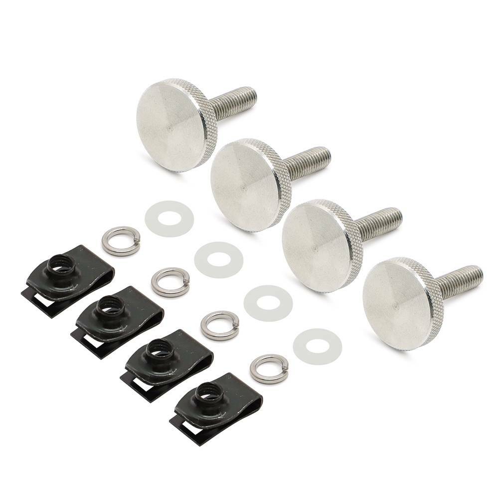 Hard Saddlebag Saddle Bag Safety Bolts Theft Lock Kit For Harley Touring 93-20