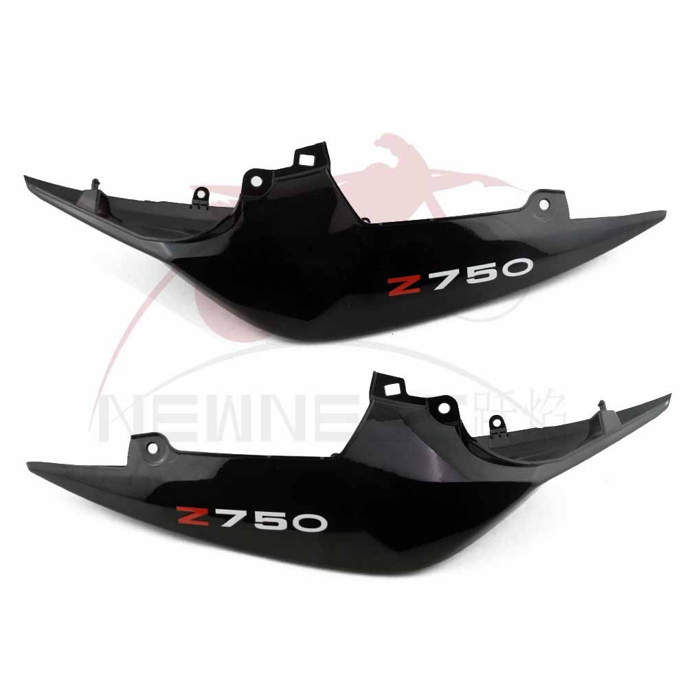 LEFT RIGHT Rear Back Tail Fairing Cowl Cover For Kawasaki Z750 Z 750 2007-2012