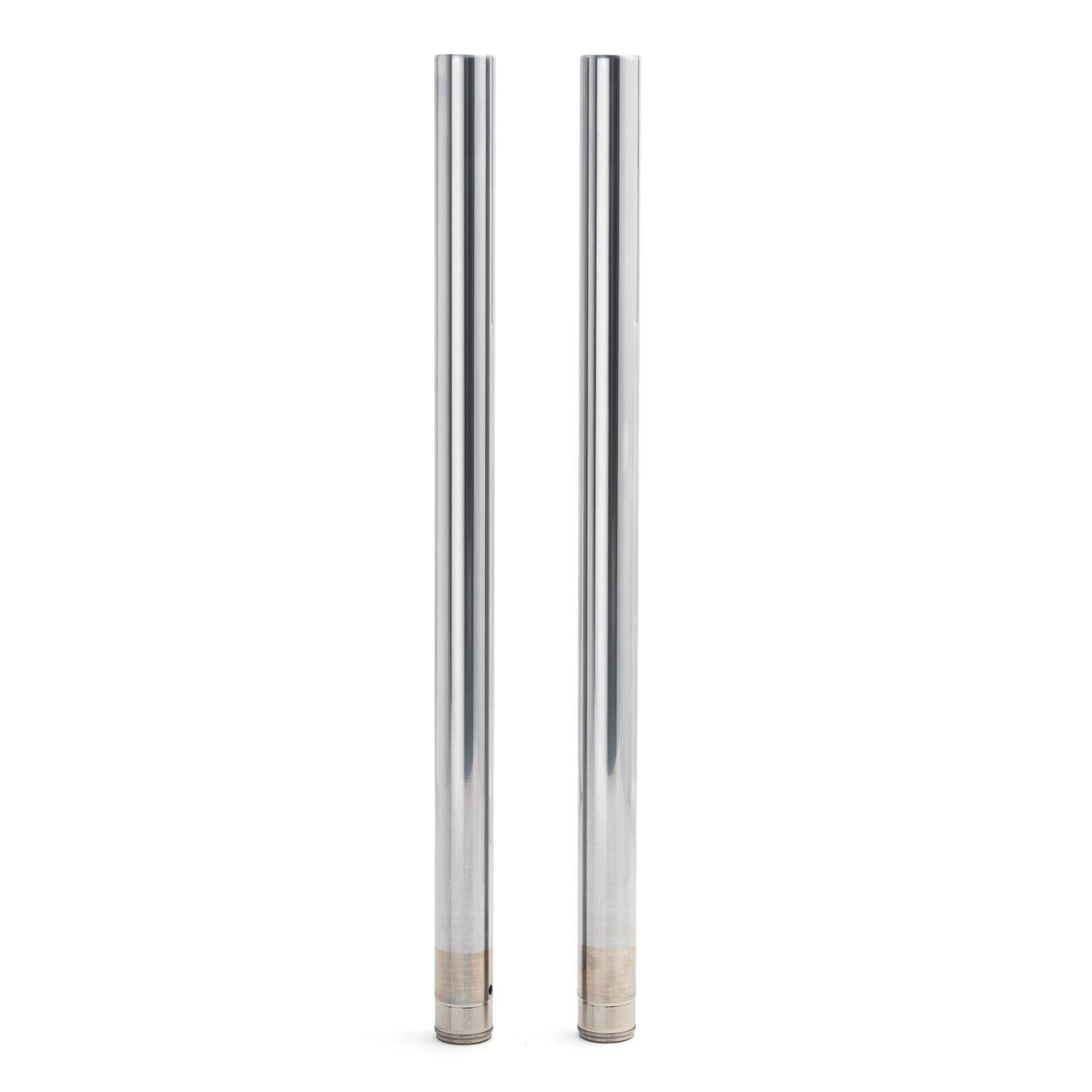 Chrome 39mm Front Fork Tubes For Harley Sportster XL1200L XL1200N XL1200C 07-11