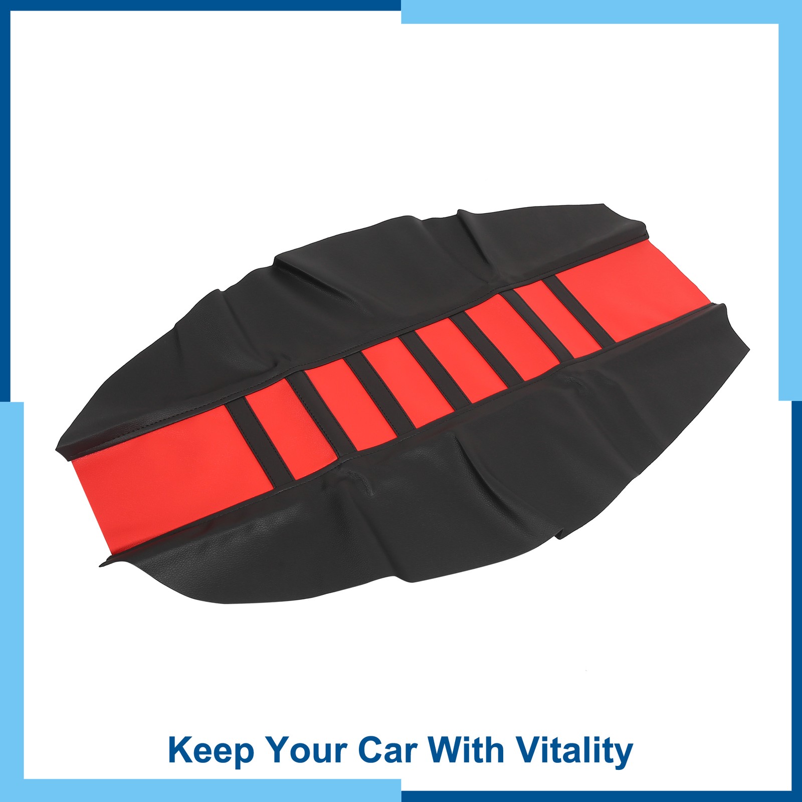 Universal Motorcycle Dirt Bike Faux Leather Soft Seat Cover Cushion