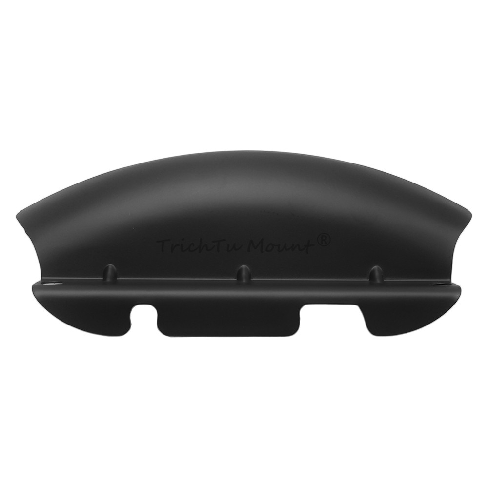 Black Lower Triple Tree Wind Deflector For Harley Road King Electra Glide 14-23