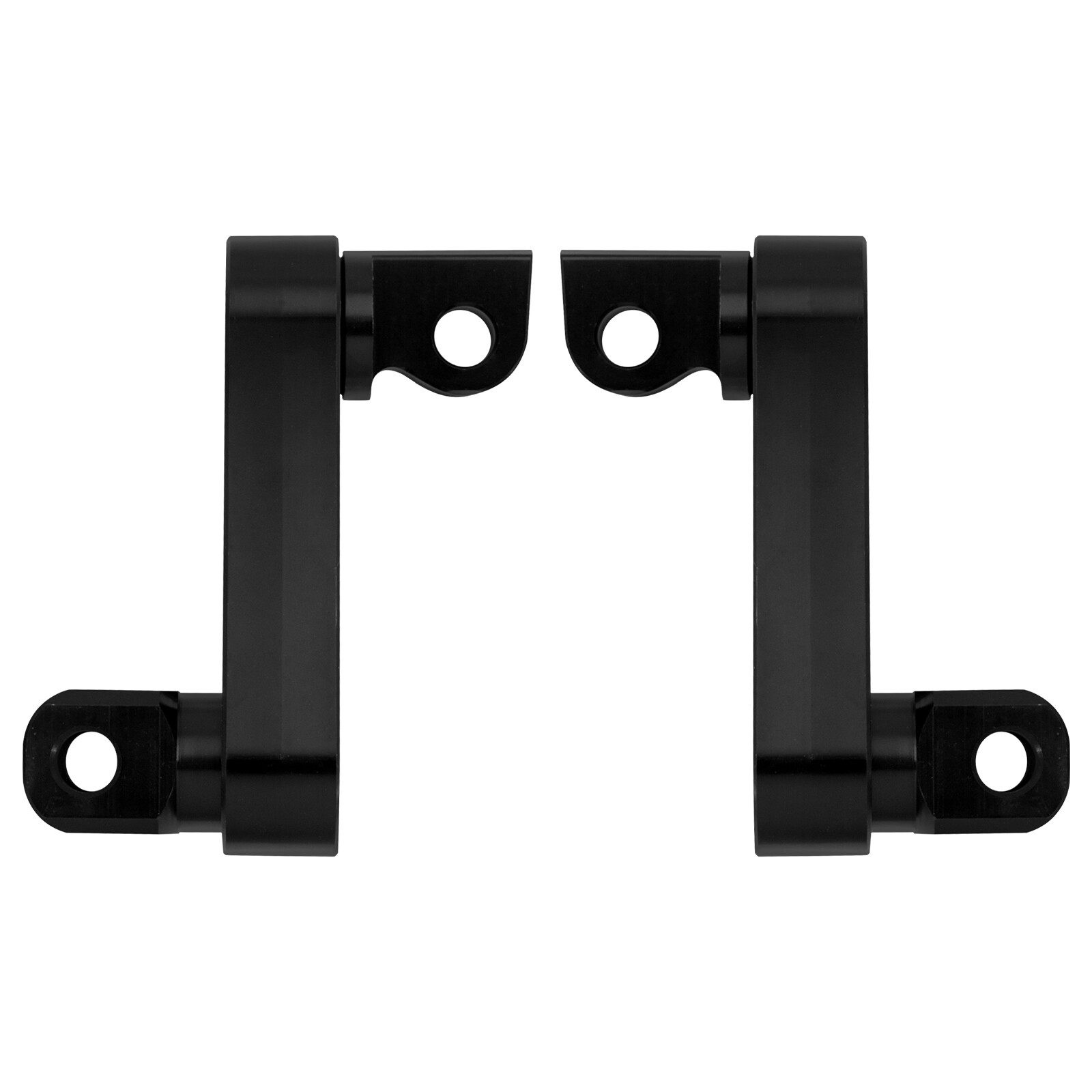 CNC Aluminum Foot Pegs Male Mount Extensions For Harley Touring Dyna Sportster