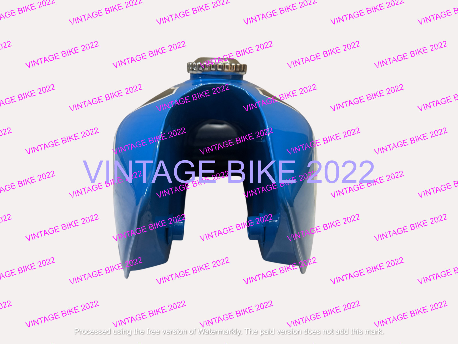 Yamaha DT 175 DT175 Enduro Blue Painted Tank 1976 + CAP TAP/FIT FOR