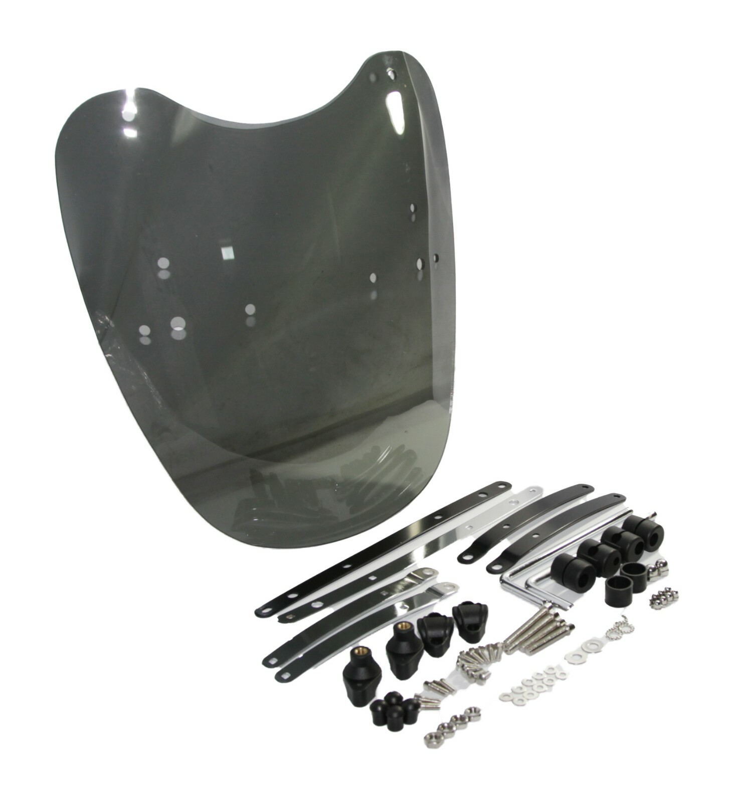 PMMA Windshield For Harley Davidson Sportster Dyna Glide Softail XL 883 1200