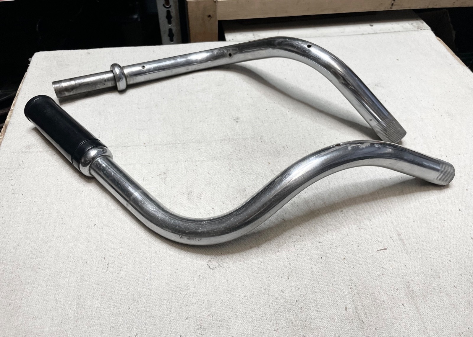 Harley FL Shovelhead Glide Split Handlebars, Internal Throttle (OEM, 1972-E74)
