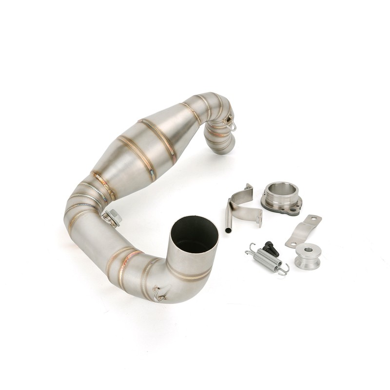 For BMW G310GS G310R 2016-2026 2025 Exhaust System Header Pipe 470MM Muffler